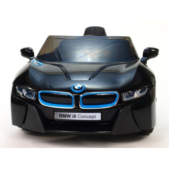 BMW i8 s 2.4G dálkovým ovládáním a xenonovými světly, 12V, ČERNÉ